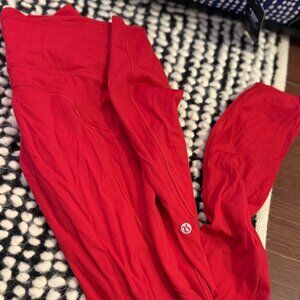 lululemon red fast and frees